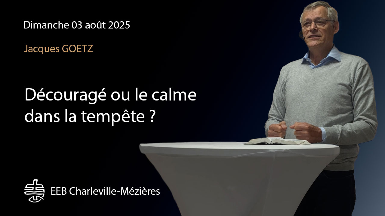 Découragé ou le calme dans la tempête ?