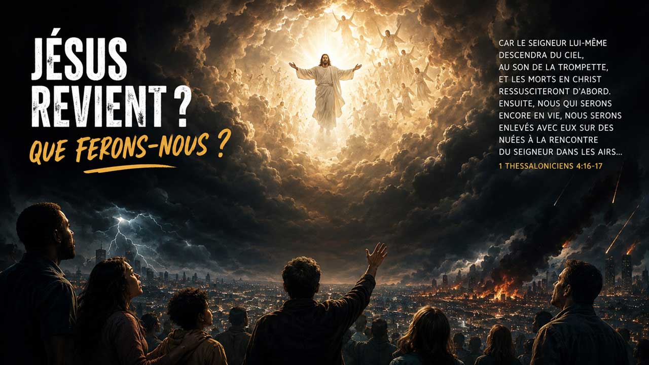 Jésus revient... Que faisons-nous en attendant ?