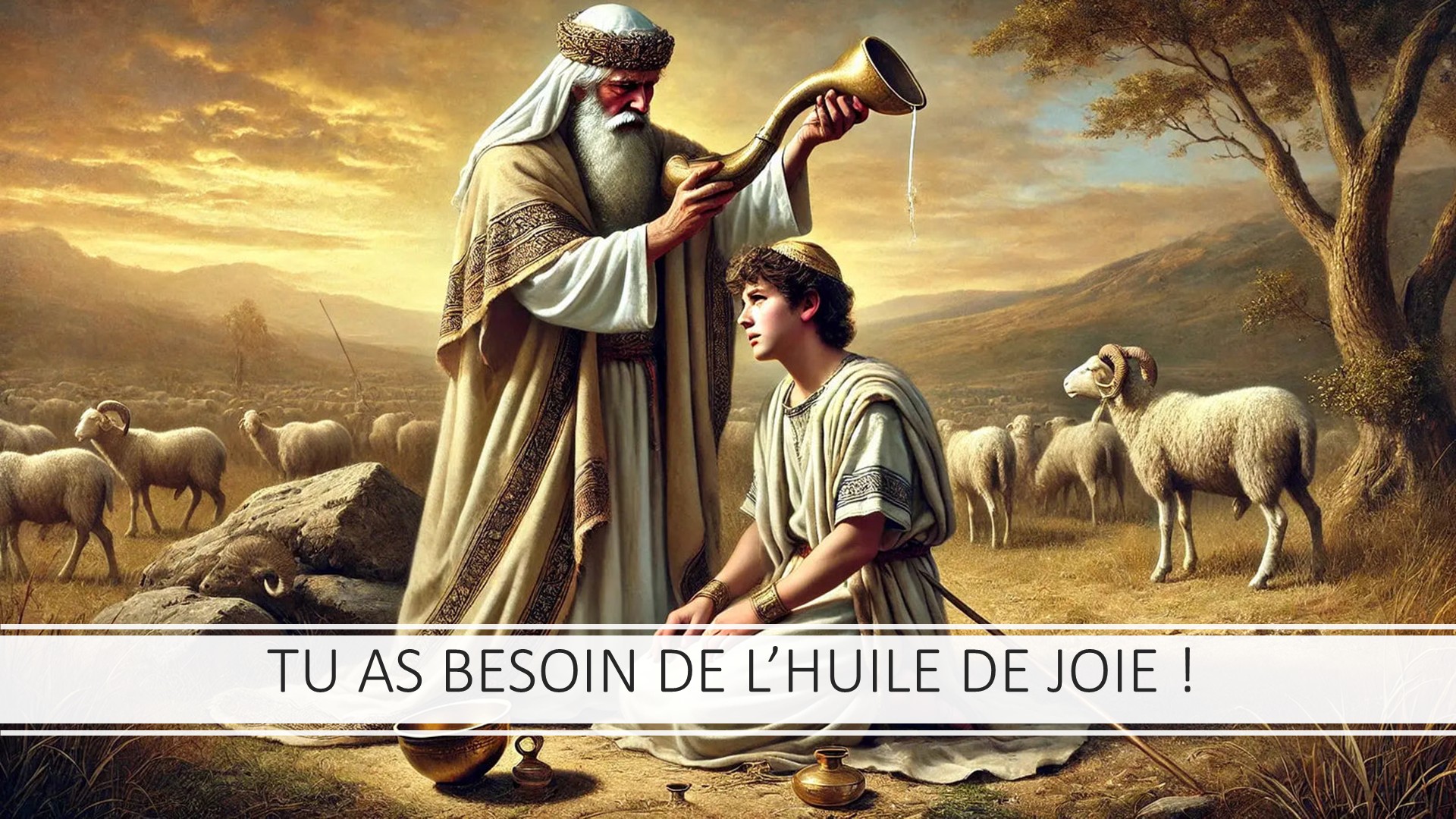 Tu as besoin de l'huile de joie !