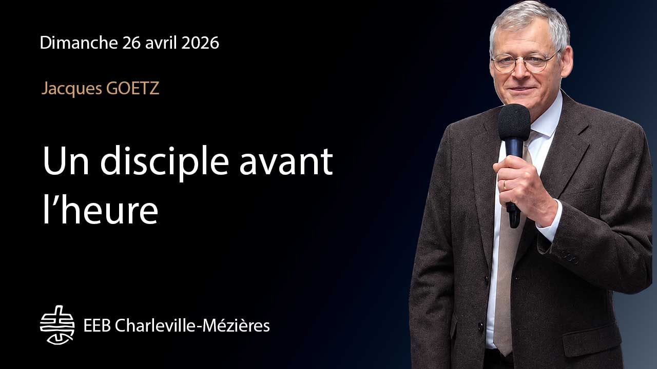 Un disciple avant l'heure